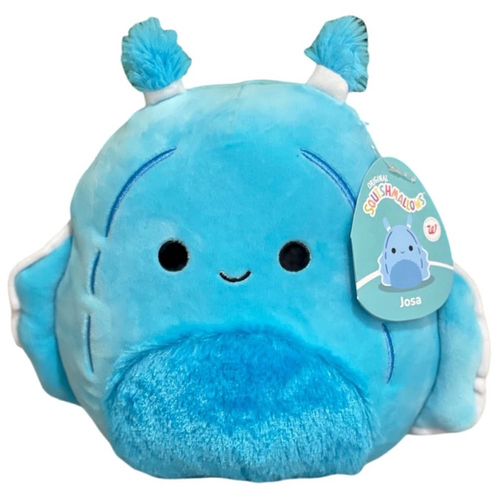 Squishmallows Josa the Sea Slug Blue 8” NWT
